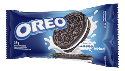 Imagem 3 de 4 de Biscoito Recheado Baunilha Oreo 36g