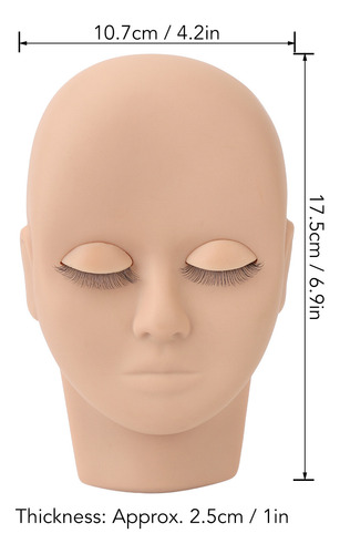 Muñeca De Práctica De Extensión De Maquillaje Para La Cabeza