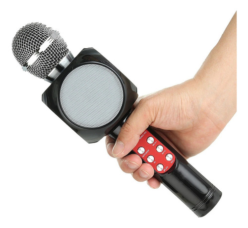 Microfono Karaoke Bluetooth Bluetooth Con Parlante Interno