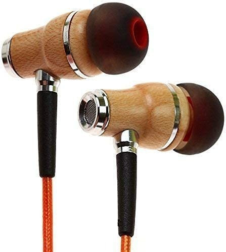 Nrg 2 0 Auriculares Conectados En Madera Auriculares Co...