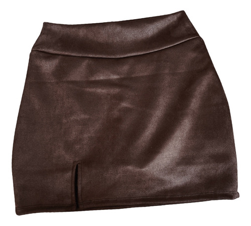 Falda Short De Gamuza Versátil, Cómoda Y En Varios Colores