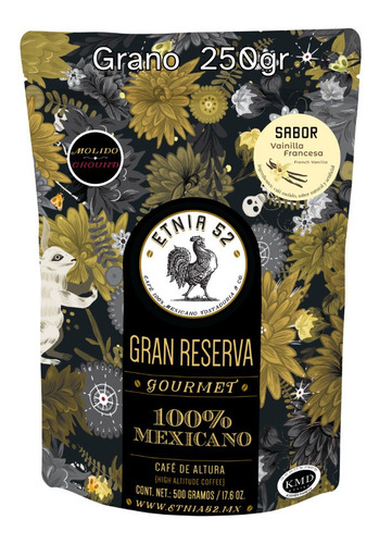 Café En Grano Saborizado Etnia 52 - 250 Gr