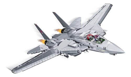 Cobi Parte Superior Gun F-14a Tomcat Fighter Plane - Juego D