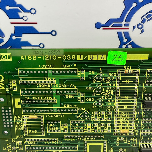 Fanuc A16b-1210-0381 Tarj De Cir A16b-1210-0381/01a 25 (Usado)