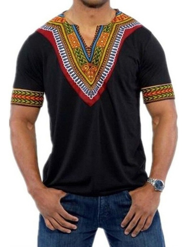 Camiseta Africana Hombre
