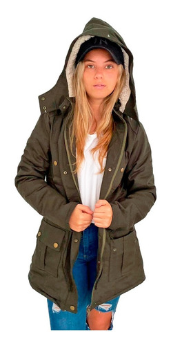 Imagen 6 de 10 de Parka Keru Verde