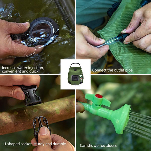 Bolsa De Baño Portátil Para Acampar Al Aire Libre
