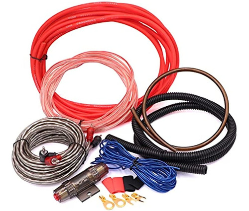 8 Gauge Audio Amplifier Installation Wiring Systems Kit,make