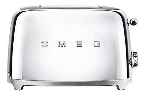 Smeg Tsf01ssus 50 Es Retro Estilo Estético 2 Slice Toaster, 