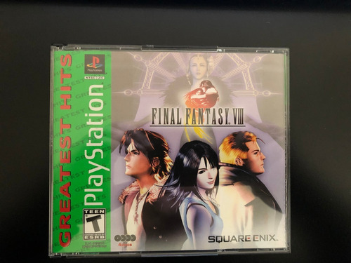 Final Fantasy Viii Para Playstation 1 Em Perfeito Estado