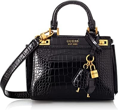 Guess Katey Croc Mini Satchel