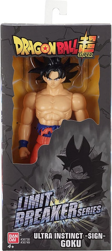 Muñeco Dragon Ball Limit Breaker Ultra Instint - Goku 30cm