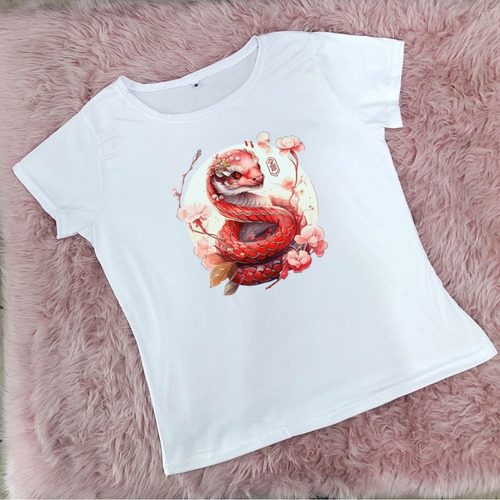 Blusa Playera Serpiente China Mujer Extra