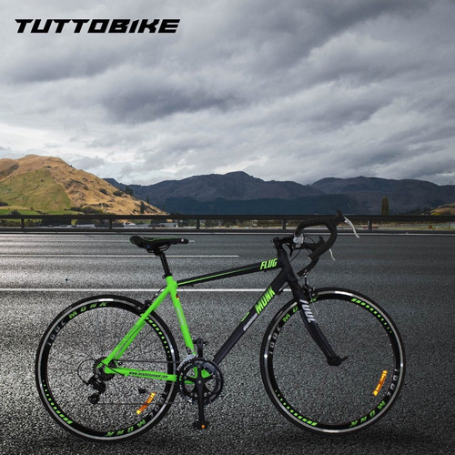 Imagen 8 de 9 de Bicicleta Monk Flug De Ruta R 700 Shimano 14 Vel Hot Sale