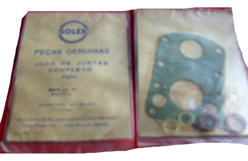 Gordini/dauphine/interlagos-jogo Juntas Carburador Solex