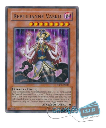 Yugioh! Reptilianne Vaskii - Abpf (rare)