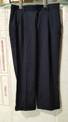 Van Heusen Navy Pants Size 16 (hya0436)