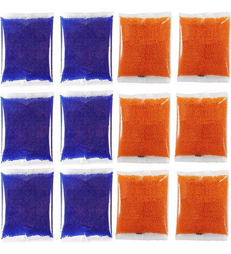 Orbis Naranja Y Azul 10.000 Bolas De Gel Pistola De Juguete