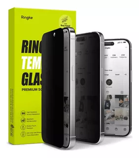 Vidrio Templado Para iPhone 15 Pro Ringke Privacy