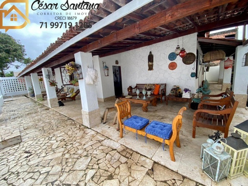 Imagem 9 de 18 de Casa Térrea 4/4 Em Condomínio Na Priscila Dutra - Lauro De Freitas - Ca00999 - 69958436