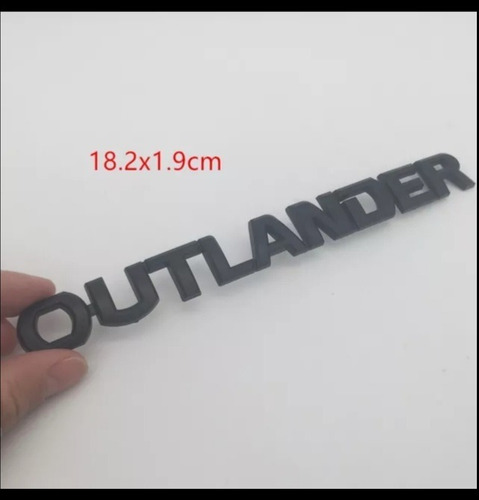 Logo, Emblema, Insignia Mitsubishi Outlander 18.2x1.9 Cm
