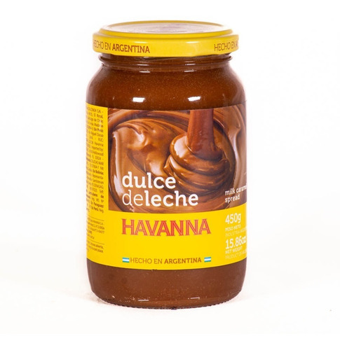 Dulce De Leche Havanna Original 450g For Export Sin Tacc