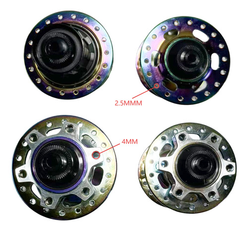Mazas Tronadoras Mtb 36 Hoyos Hg 7-12v Aluminio 7-12 Speed