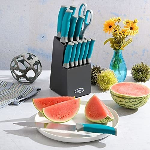 Set De Cuchillos Para Cocina 14 Piezas Oster