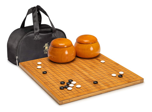 Yellow Mountain Imports Tablero De Juego Go Reversible De Ba