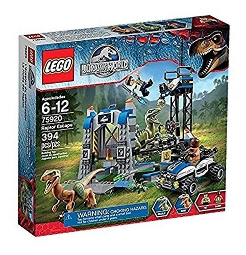Lego Jurassic Park Jurassic World Raptor Escape Set No. 7592