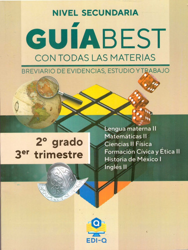 Guia Best De Secundaria 2. Grado General (3er. Trimestre) - 