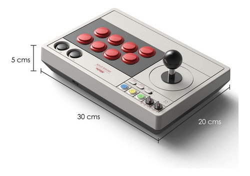 Tablero Arcade Joystick 8bitdo 80fe Swicht Y Pc