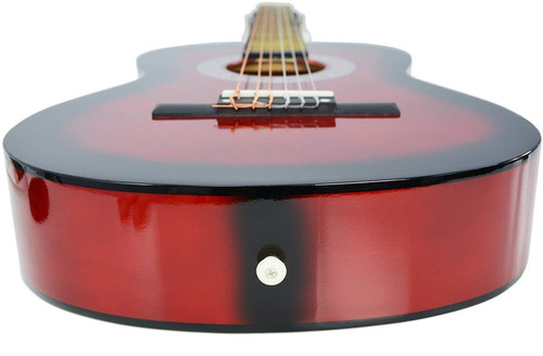 Imagen 2 de 3 de Guitarra Clásica Criolla Española Madera + Funda Regalo -mli