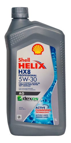 6 Litros Aceite Motor Sintetico Shell Helix Hx8 5w30