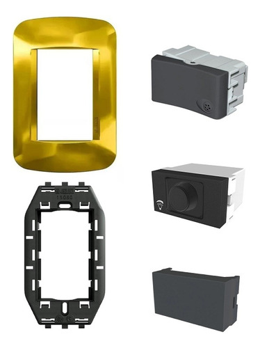 Llave De Luz Modulo Tecla Tapa Bastidor Dimmer Tapon Jeluz 