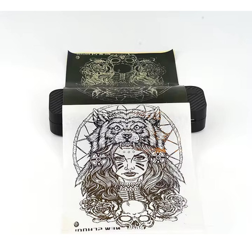 Impressora Portátil Bluetooth S/ Fio Decalque Tattoo