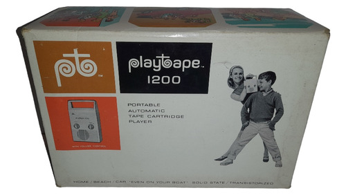 Playtape 1200 Vintage Portable Automatic Cartridge Player