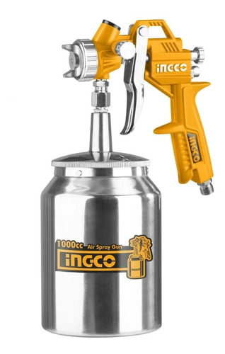 Pistola P Pintar 1000cc 1.5 Mm Tacho Metalico Ingco Asg3101