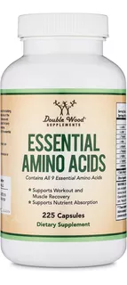 Double Wood | Eaa's 9 Essential Amino Acids | 225 Capsules