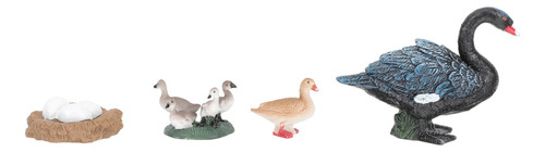 Figuras Educativas De Plástico Goose Growth Models Swan Toys