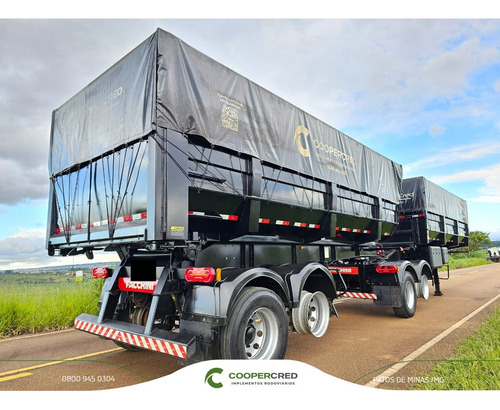 Carreta Basculante Bi Caçamba Facchini 2024 26m3+27m3 Epóxi