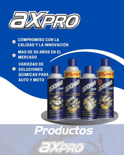 Desengrasante Dieléctrico Axpro 454g (incluye 12 Pzas)
