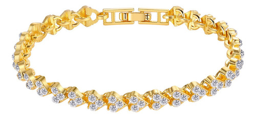 Pulseras Para Mujer, Pulsera Moderna De Diamantes Para Niñas