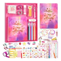 Comprar Kit De Diario De Bricolaje Para Niñas, Cumpleaños De Niñas D