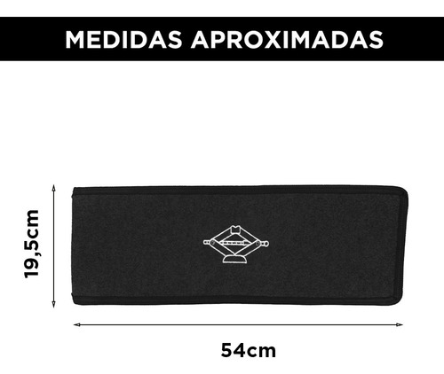 Capa Bolsa Guarda Macaco Chave De Roda De Carpete Com Fecho