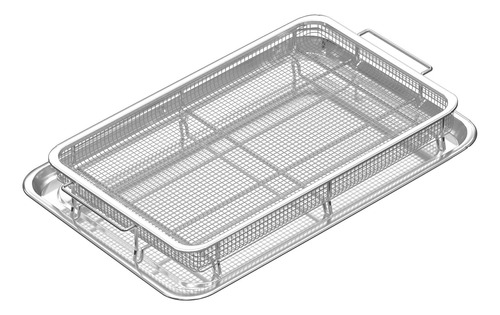 Canasta Y Bandeja De Freidora De Aire Extra Grande, 18....