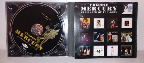 Freddie Mercury Cd Doble Singles Messenger Of The Gods Queen (Usado)