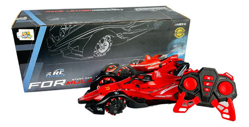 Carrinho Controle Remoto Carro Formula 1 Corrida Brinquedo Cor Vermelho