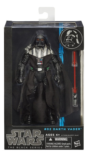 Star Wars The Black Series Darth Vader Original Blue Line (Usado)