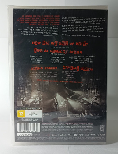 5 Seconds Of Summer - Live At Wembley (dvd Nacional Lacrado)